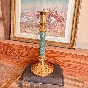 Vintage Brass Candle Holder